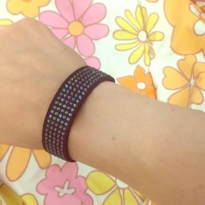 Brand New with Box Blue Swarovski Slake Bracelet